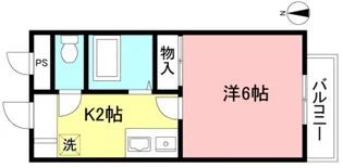 玉学サイドパレスIII【2階】の間取り