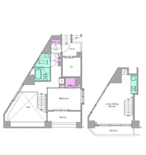 レジディア恵比寿III【9階】の間取り