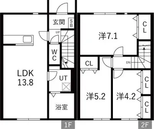 PROGRESS IIIの間取り