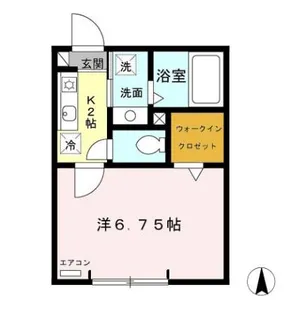 ポラリス 祖師谷【1階】の間取り