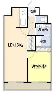 ドルフィン【7階】の間取り