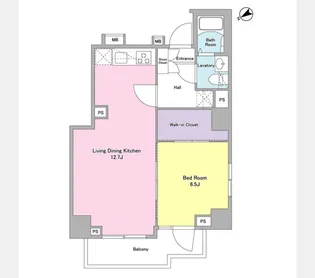 Log武蔵小山【9階】の間取り