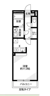 アムール久々田【2階】の間取り