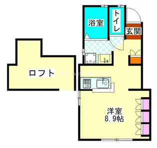 フォンテIII【2階】の間取り