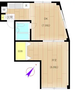 メゾン小松【3階】の間取り