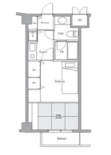 エルプレイス三田【3階】の間取り