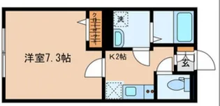 TスクエアC棟【2階】の間取り