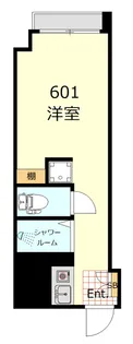 タウンハイツ銀座【6階】の間取り