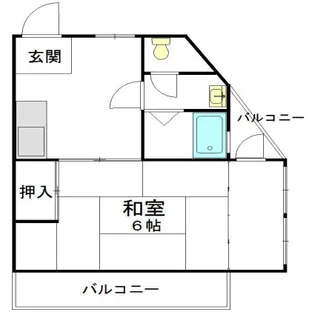 メゾン天美【3階】の間取り