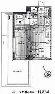 ジェイパーク中目黒【7階】の間取り