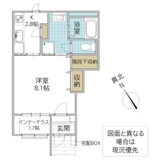 Fartuna【1階】の間取り