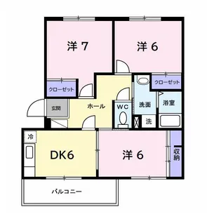 T&MII【1階】の間取り