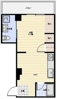 小川ビルディング【3階】の間取り