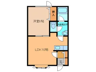 ストゥリート224 I・II【1階】の間取り