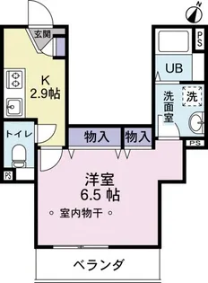 クレセント西新宿II【3階】の間取り