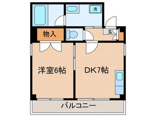 鈴木マンション【4階】の間取り