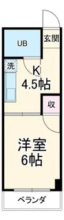 グランドール川秋【2階】の間取り