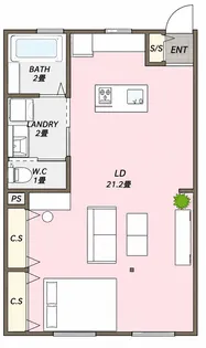 グランベアージュA棟【2階】の間取り