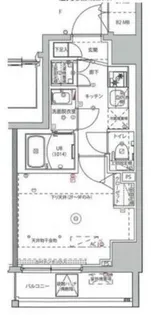 MAXIV川崎【6階】の間取り