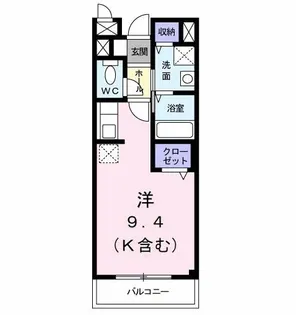 コガネハラーゼ・ナミキ【2階】の間取り