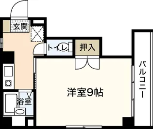 パルコーポ新宮【4階】の間取り
