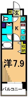ケンジントンマンション大森WEST【3階】の間取り