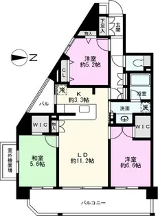 ライフピア北戸田【7階】の間取り