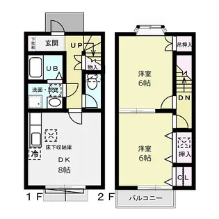 クレールシェソワの間取り