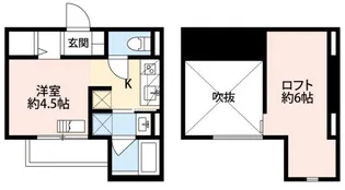 アンビエント緑ヶ丘【1階】の間取り