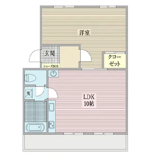 グリーンヒル三里塚【3階】の間取り