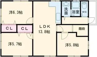 マスターズエル加茂562【3階】の間取り