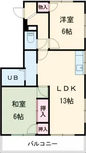 クレセントヤシロ【3階】の間取り