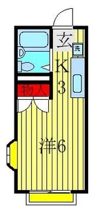 シェーンブルーン【2階】の間取り