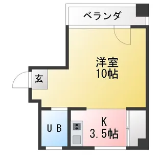 金城ビル【3階】の間取り