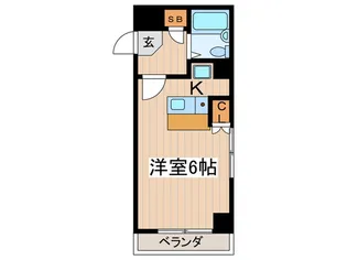 アビ-ロ-ド【2階】の間取り