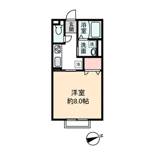 ラピエール【2階】の間取り