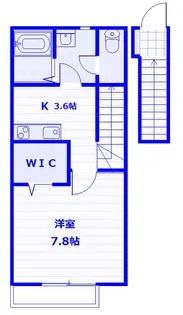 レーベンハイム【2階】の間取り