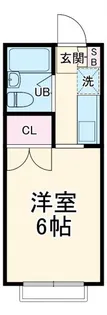西戸部ダイヤモンドパレス【4階】の間取り