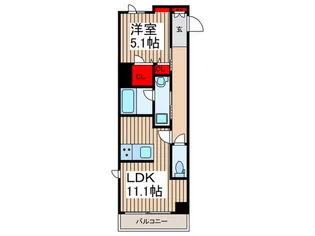 フォンターナ鈴谷【2階】の間取り