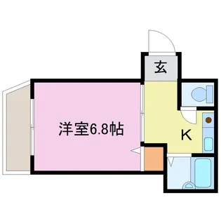 ACメゾン藤森【2階】の間取り