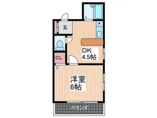 第2竹本ビル【3階】の間取り