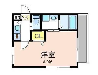 パームテラスII【2階】の間取り