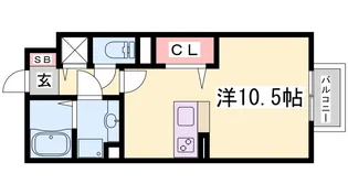 HITOMI DORMITORY【2階】の間取り