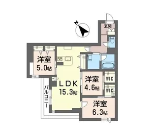 ドメイン24【1階】の間取り