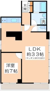 大永初台マンション【10階】の間取り