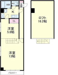 ARCO10【10階】の間取り