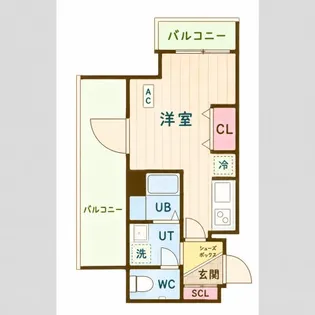 Aster N13【3階】の間取り