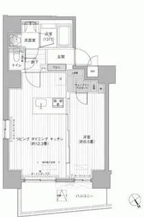 MAITRI YOTSUYA【5階】の間取り