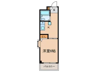 メゾンブランシュ不動前【4階】の間取り