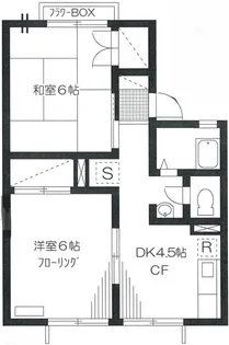 メゾンドール行徳【1階】の間取り
